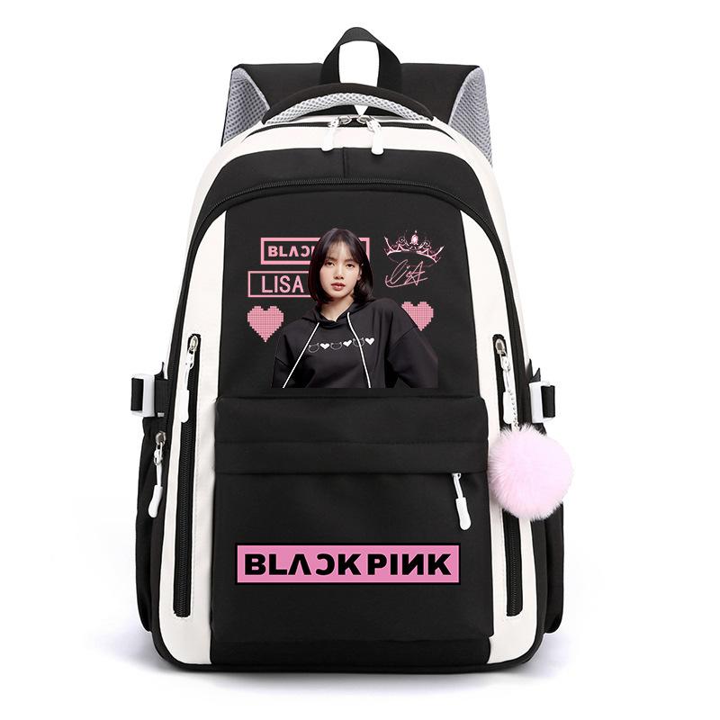 Korean Version Of Small Fresh Schoolbag Girl Group Surrounding High Value Large Capacity Student Backpack