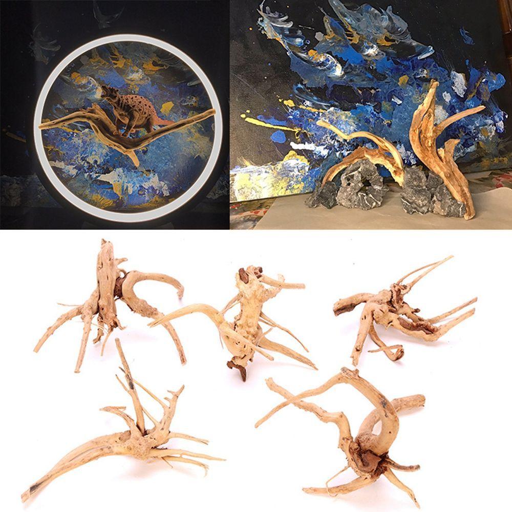 Aquarium Treibholz Natürliche Fischbecken Pflanzen Deko Baum Aquarium Fischschale Baumstumpf Aquarium Zuhause Fischbecken Landschaftsgestaltung Deko Haustier Werkzeug