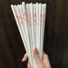 Ceramic Chopsticks Anti-slip and Anti-mildew High Temperature Resistance Home Chopstick High Appearance Level Simple Tableware