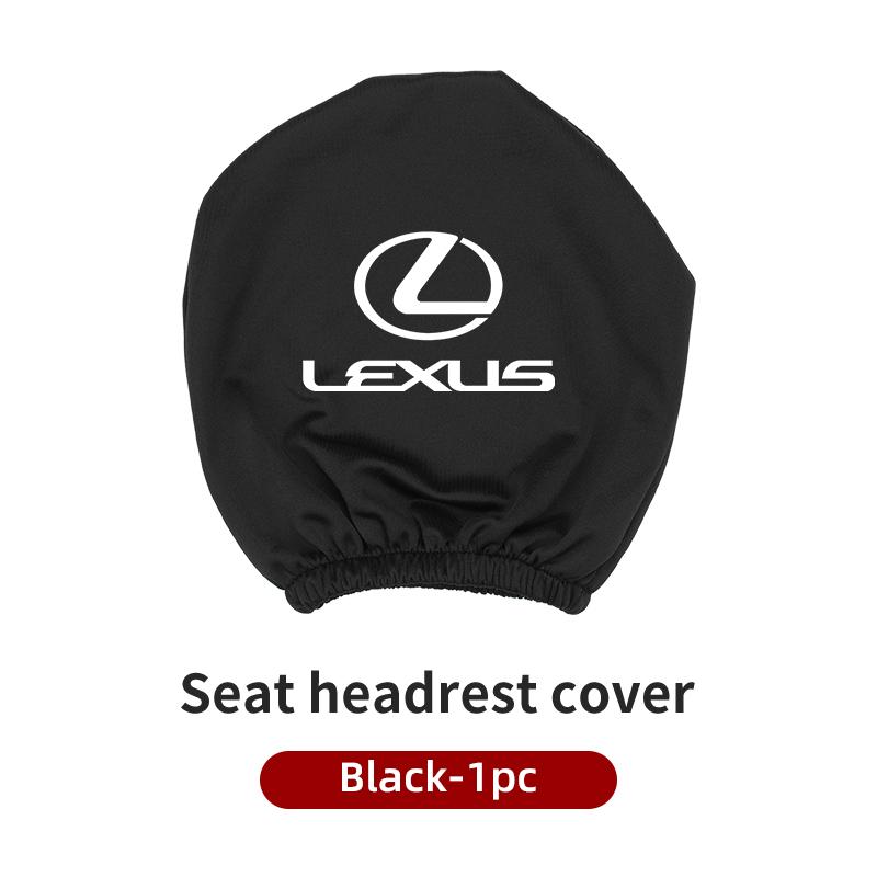 cqrjdx1 Car Interior Seat Headrest Cover Anti-fouling Neck Pillow Protector Pad For Lexus CT ES GS NX IS250 CT200h IS300h ES300h RX400h