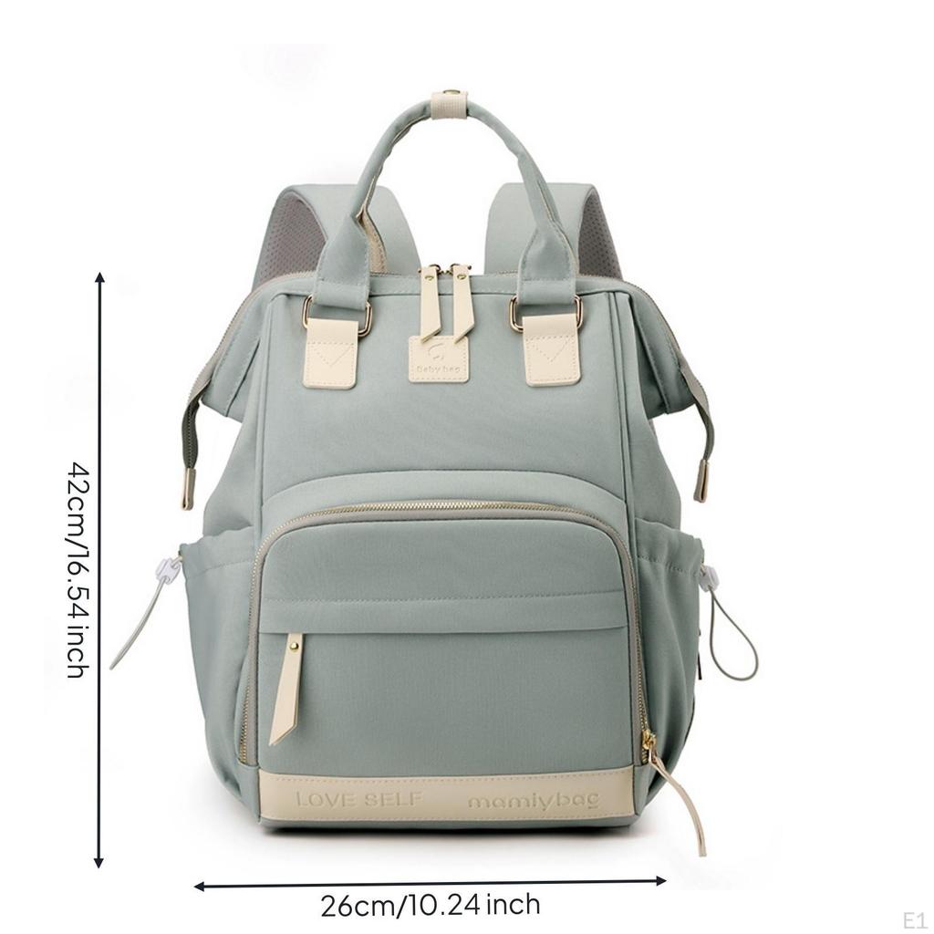 Travel Diaper Bag Backpack Handsconvenient with Luggage Strap