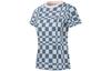 T Shirts Women's Blue Crew Neck Moderate Straight Fit 533046-61
