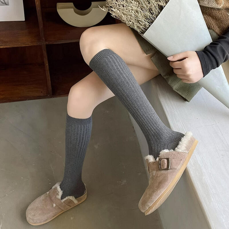Allison Gold Knee Socks Long Socks