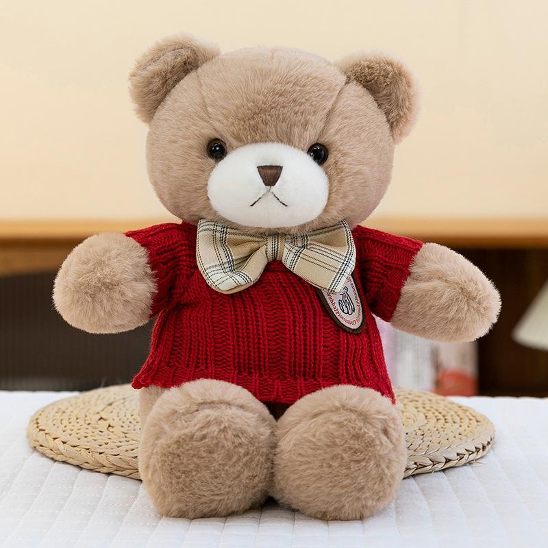 

Свитшот Кукла Медведь Свитер Медведь Плюшевая Игрушка Одежда Кукла Мишка Тедди Подарок на Мероприятие 30Cm (0.2kg)