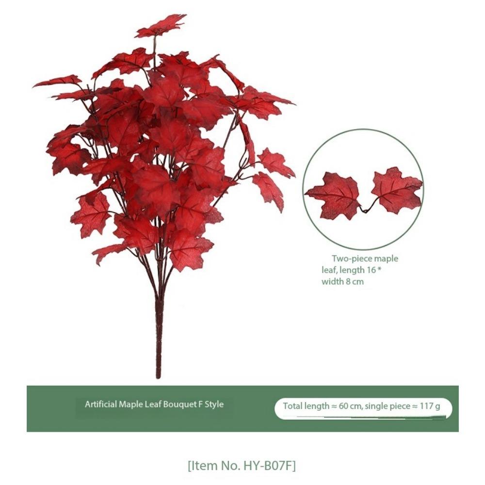 24 Inch Wholesale Artificial Withered Maple Branches Dry Branches for Scenic Design Bulk Order Factory Direct Ready Stock