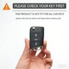 3 Button Flip Key Silicone Cover Fit for VW GOLF 7 MK7 SKODA SEAT 2014 2015 2016 FOB HULL OCTAVIA COMBI LEON IBIZA CUPTRA Case