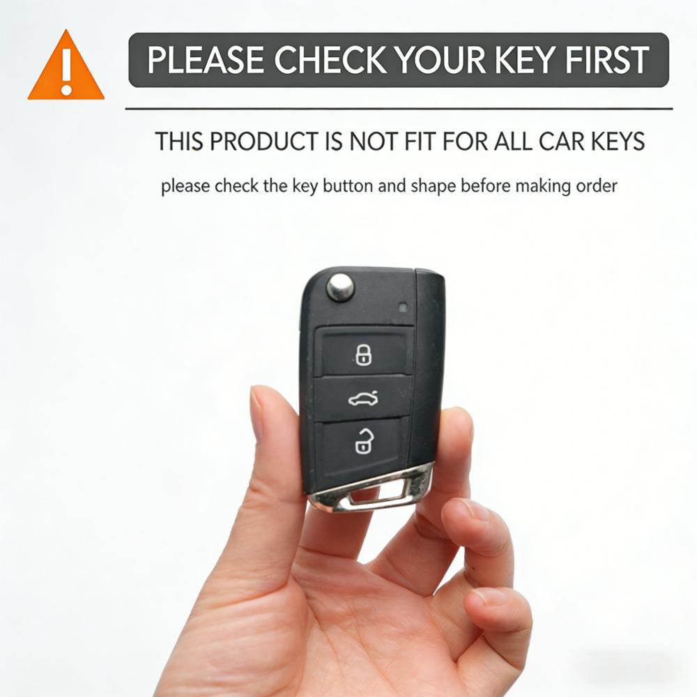 For VW Golf 7 GTI POLO T-Cross Touran Tiguan Skoda Octavia Rapid Kodiaq Fabia Seat Ibiza Leon New Car Remote Key Case Cover Fob