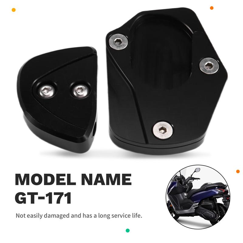 A28G-Side Stand Doot Kickstand Auxiliary Foot Pedal Support Plate For Motorcycle For SYM ADXTG400 ADXTG 400 2024 2025