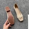 Mode Neue Mode Ballerinas Schuhe Damen Ballerinas Eckige Zehenpartie Weiß Beige Rutschfeste Ballerinas Lässig Basic Flacher Absatz
