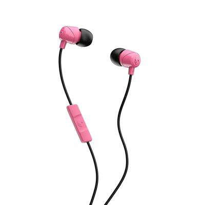 Skullcandy JIB Pink S2DUYK-630 [Remote Control and Microphone Compatible] In-Ear Earphones