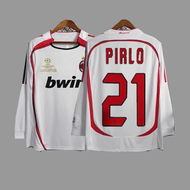 AC vintage jersey football jersey Maldini Tonali Ibka Piatek Shevchenko jersey