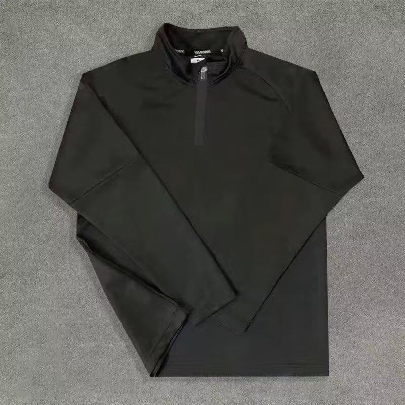 Men's Quick-Dry Long Sleeve T-Shirt for Running, Training, Fitness, and Hiking