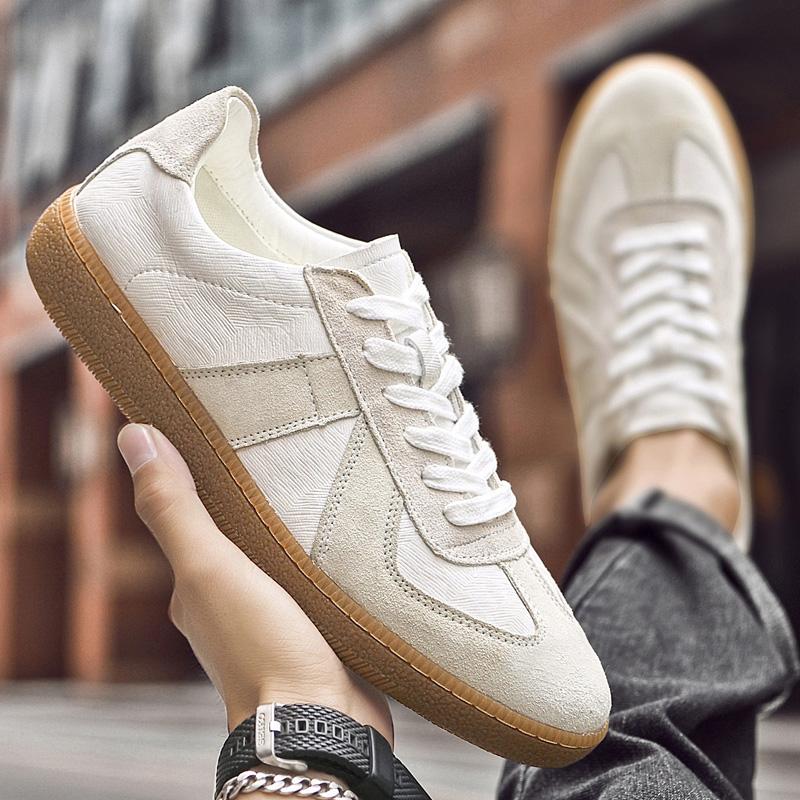 Yeni Nubuk Deri Babetler Uygun Günlük Ayakkabılar Rahat Yumuşak Taban Oxford Ayakkabılar Yüksek Kaliteli Hakiki Deri Dış Mekan Spor Ayakkabıları