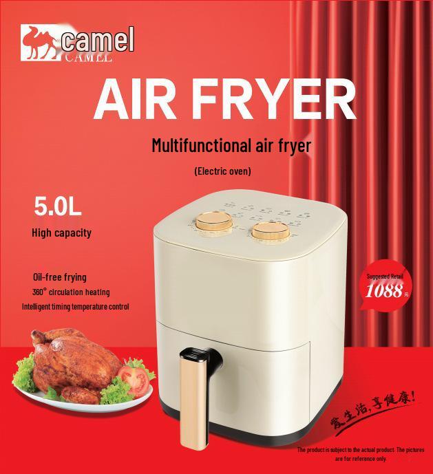 

Chigo Smart Air Fryer: Large Capacity, Multifunctional, Non-Stick, Smokeless