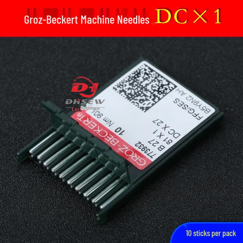 Groz-Beckert Gold-Plated Heat Resistant Overlock Machine Needle DCx1/DCx27