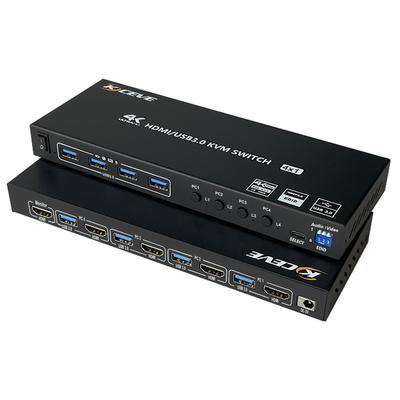 Comutator KVM 2 monitoare 24 computere KC-KVM401A USB 3.0HDMI KVM