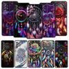 Phone Case for Samsung Galaxy A13 A15 A17 A07 A21S A22 A23 A25 A31 A73 A32 A52 A52S A41 Soft TPU Shell Cute Mandala Dreamcatcher