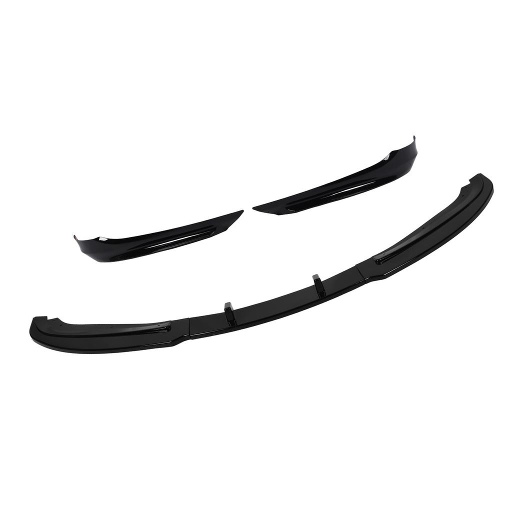 5PCS Front Bumper Lip Chin Spoiler Splitter Sporty Bumper Lip Body Kit Fit for 3 Series E90 E91 LCI 2007 to 2012