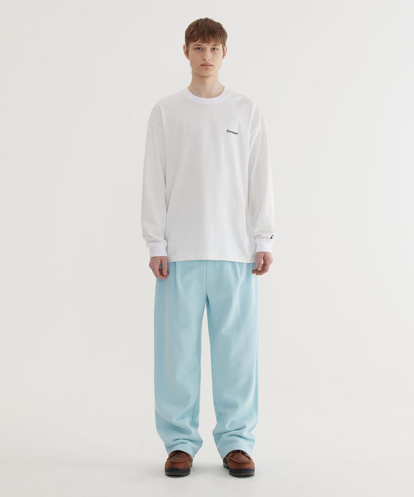 COVERNAT Semi-Wide Authentic Sweatpants Sky Blue