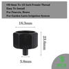 6mm Garden Nozzle Fittings Hose Connection Internal Threaded Joint Anti-drip Connector Garden Irrigation System
