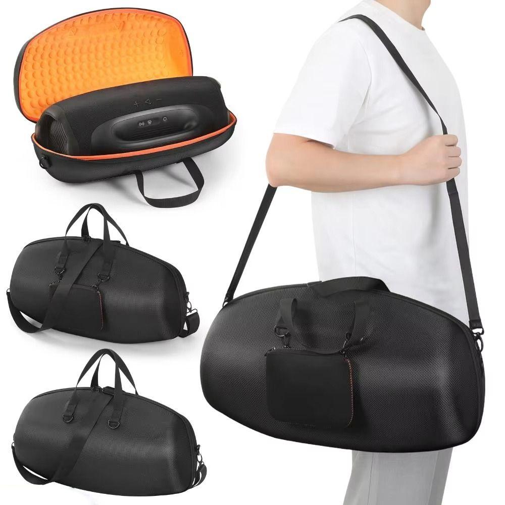1Pcs With Removable Shoulder Strap Hard Travel Case Hard Carrying Cover For JBL Boombox4