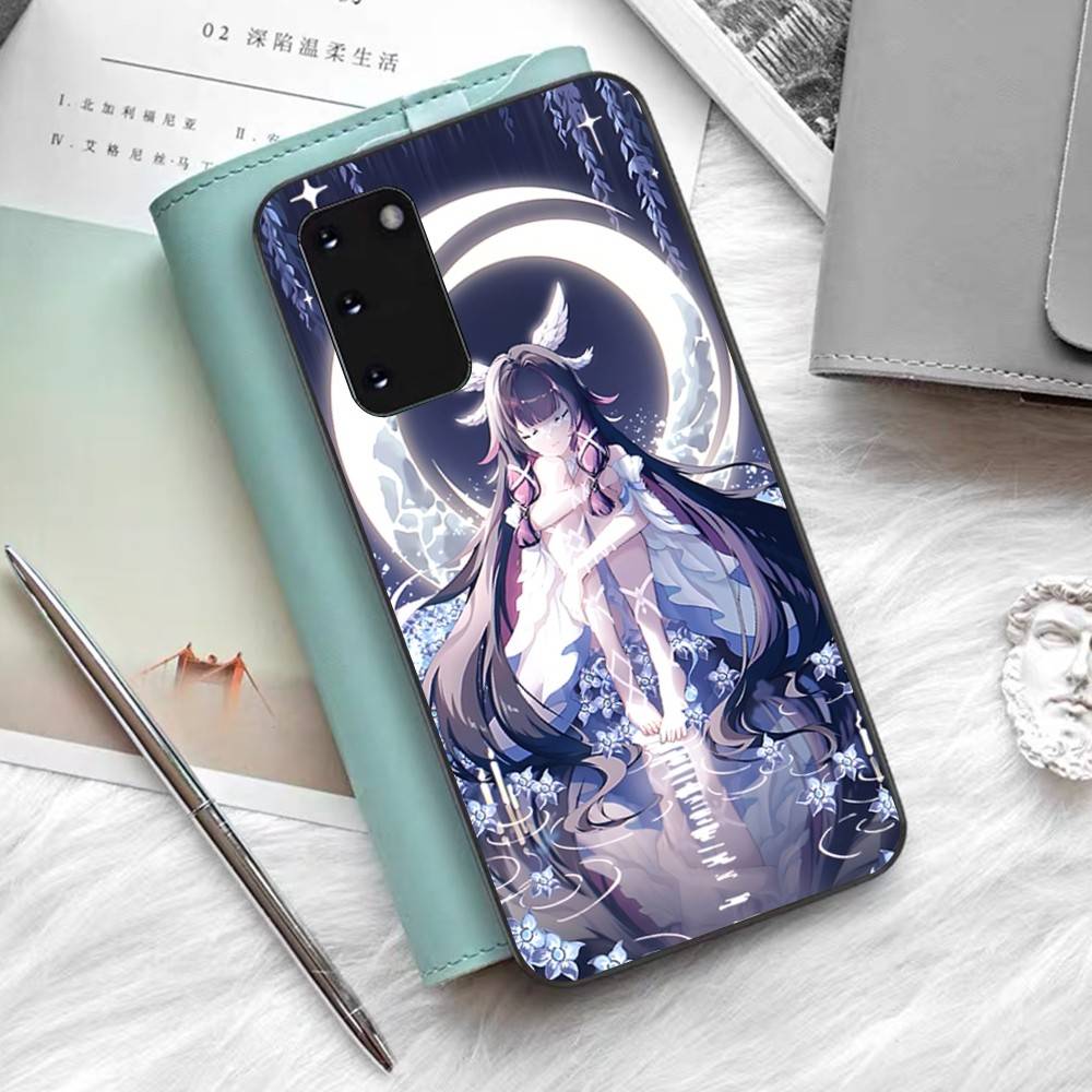 

Genshin Impact Columbina Phone Case For Samsung S 24 Fe 25 Ultra Plus 20 Lite 21 30 23 24 22 Ultra 5G Fundas Samsung S22 5G