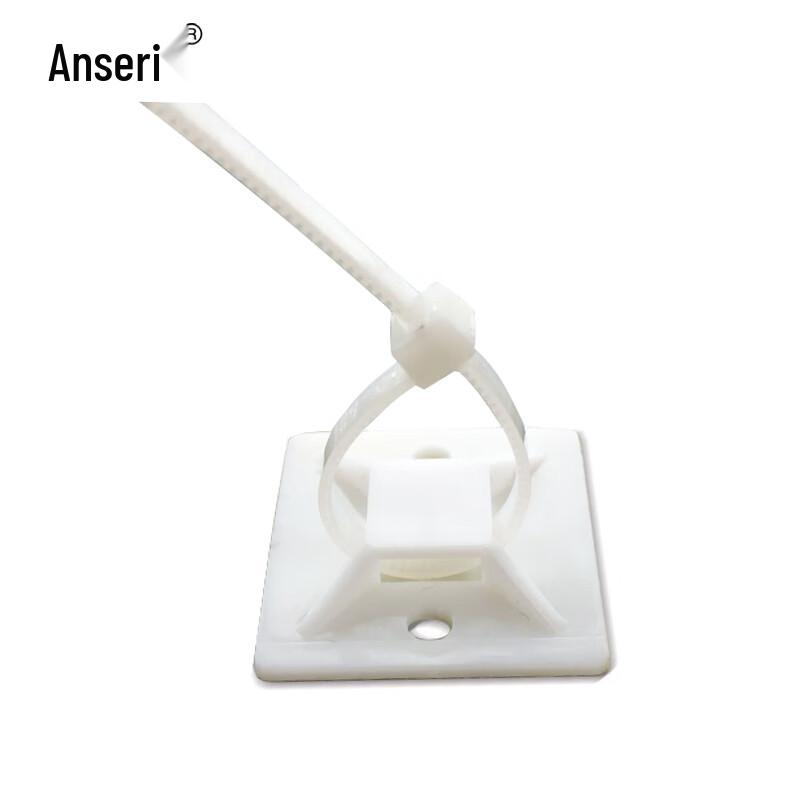 Anseirui Self-Adhesive Cable Tie Mounts