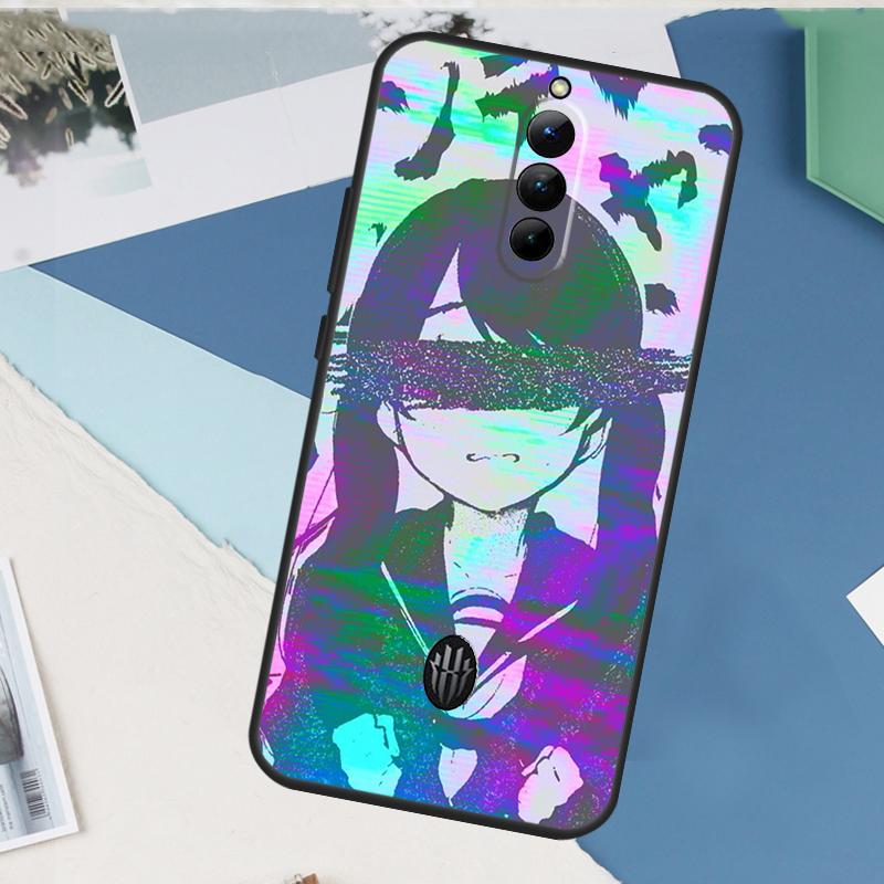 Sad Anime Aesthetic Senpai Case For ZTE Nubia Red Magic 10 Air 5G 6R 6 7 6S 7S Pro RedMagic 10 9 8 8S 9S Pro Plus Cover