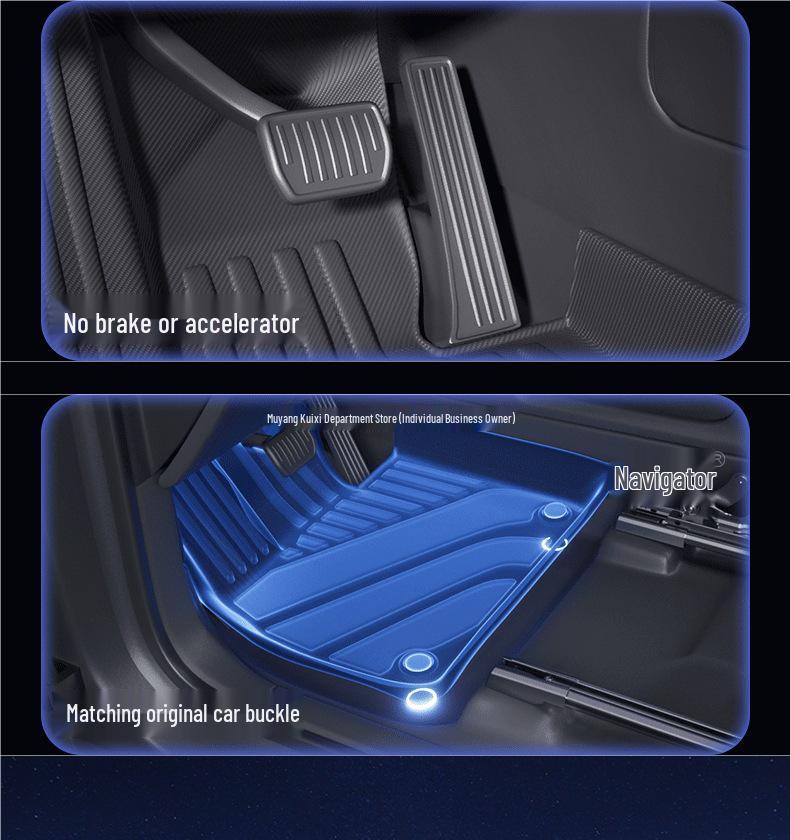 Changan Qiyuan Q05 TPE Floor Mats, Fully Enclosed, Interior Upgrade for 26 Models