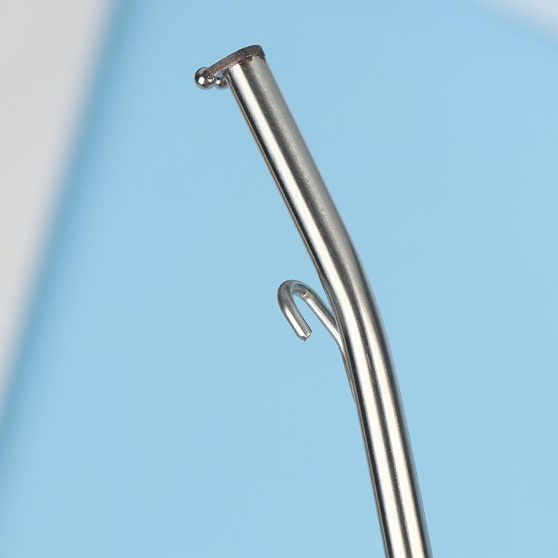 Fishing Hook Remover Tool Stainless Steel Quick Painless Extractor For Safe Removal 19Cm Angled Design Minimize Tissue Damage