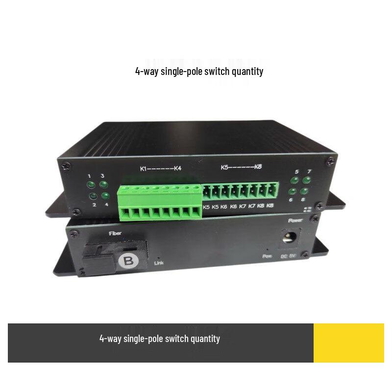 YSUX Industrial Unidirectional Fiber Optic Switch Signal Converter