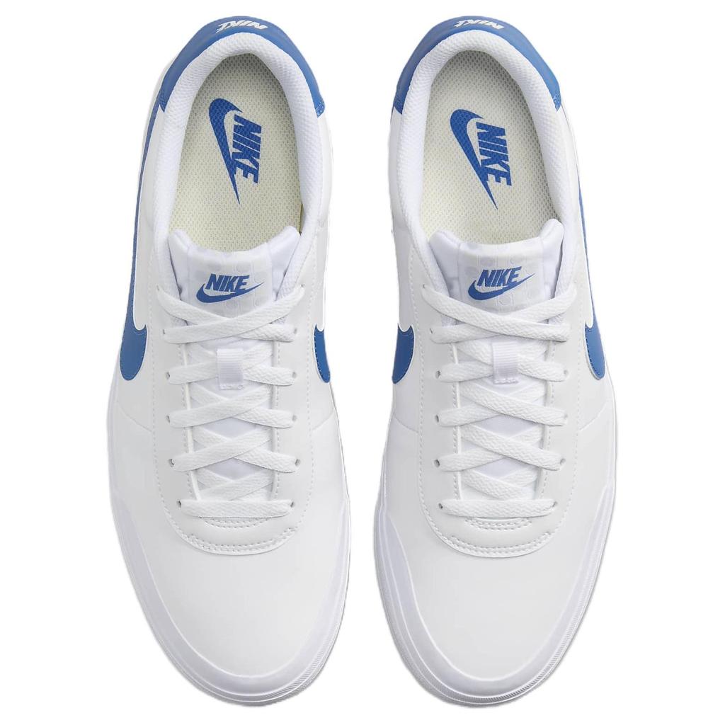 Nike Court Shot Comfortable Versatile Non-Slip Durable Low-Top Skate Shoes Men sneaker White Blue FQ8146-100