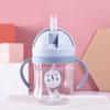 Double Handle Straw Mug Children's Water Bottle Bottle Photography Accessories Kindergarten Leak Proof Drinking Cups