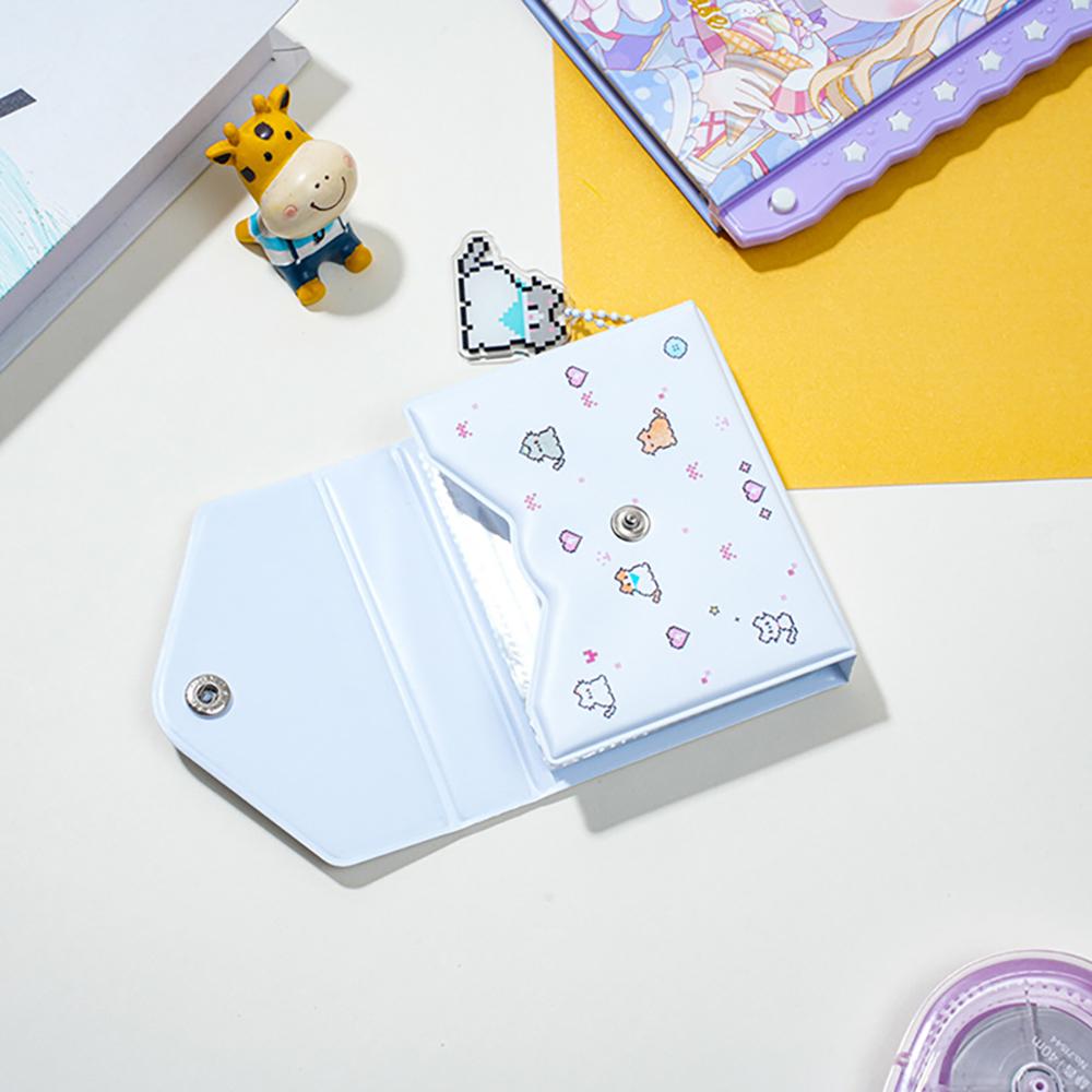 3-inch Cartoon Puppy Photo Album 36 Pockets Postcard Storage Holder Small Card Binder Book Mini Album