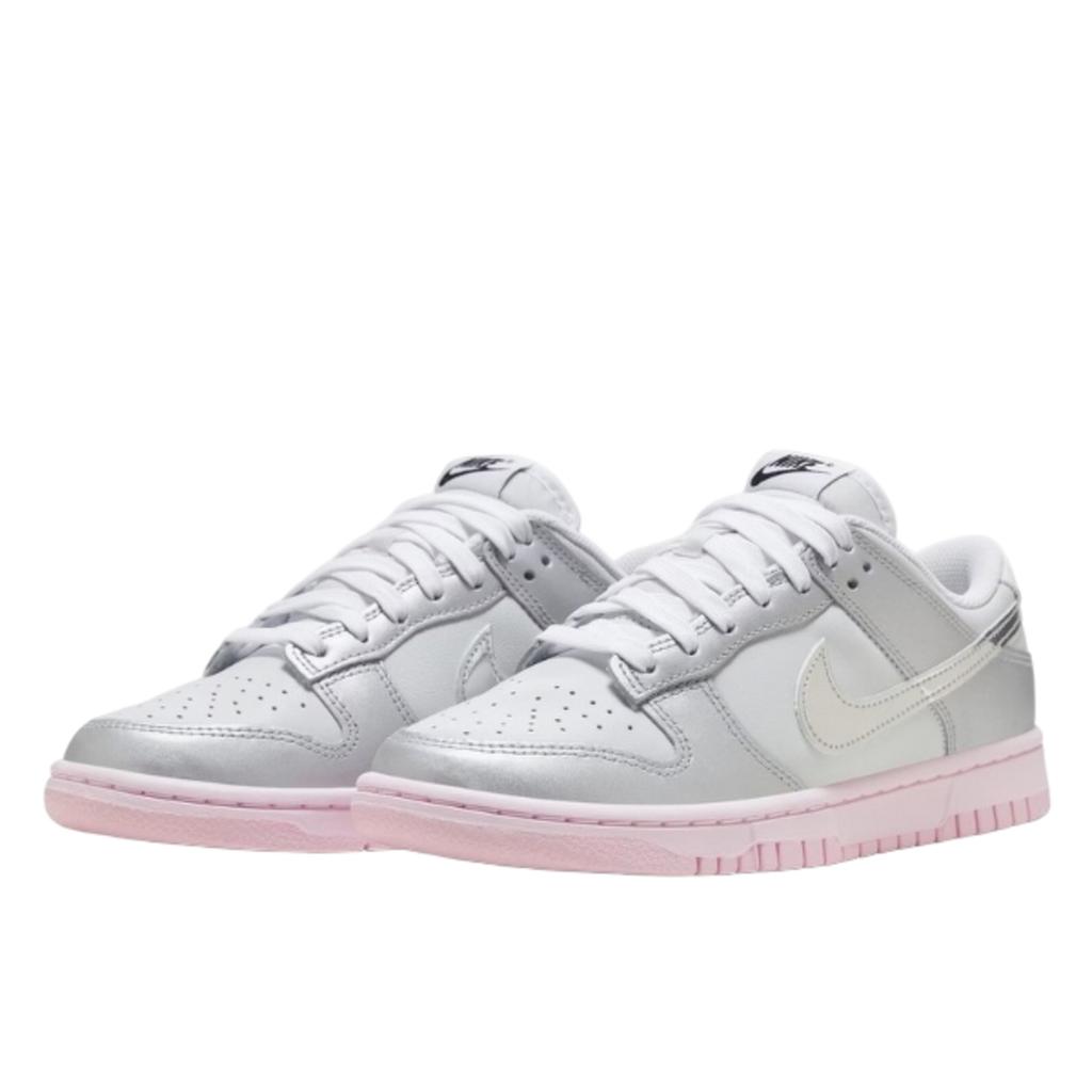 Nike Dunk Low LX Metallic Silver Pink Foam