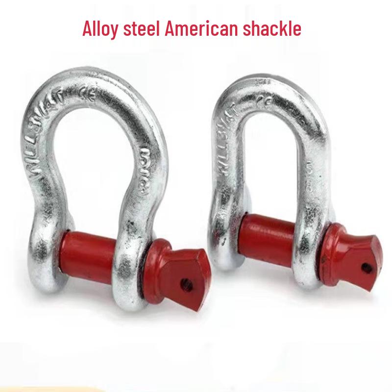 Heavy-Duty 55-Ton Straight Lifting Shackle
