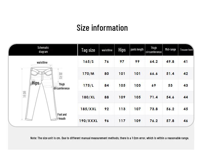 GXG Men's 2024 Patchwork Straight-Leg Black Denim Jeans