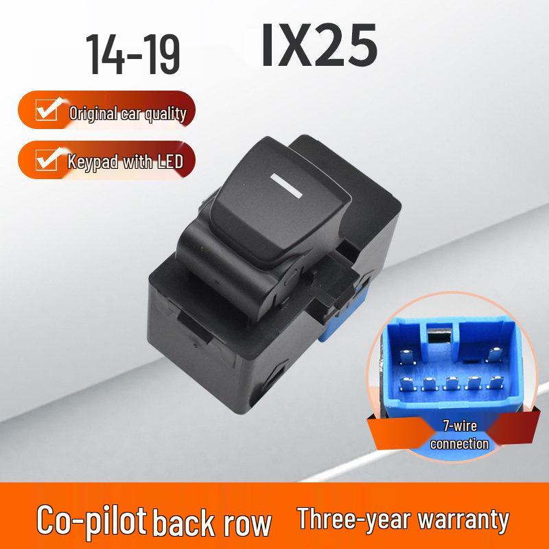 Hyundai iX25/i30 Window Lifter Switch, Main Driver Assembly, Car Window Button Accessories Door Disassembly Required
