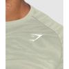 Gymshark Geo Animal Seamless T shirT Chalk Green uniT Green A7a2f Ecv7