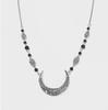 Bohemian Moon Chain with Tassel, Forehead Charm Hair Accessory for Women