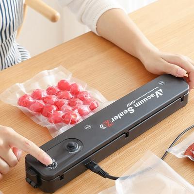 1PC Household Black Food Vacuum Sealer 220V/110V Vacuum Sealer Packaging Machine