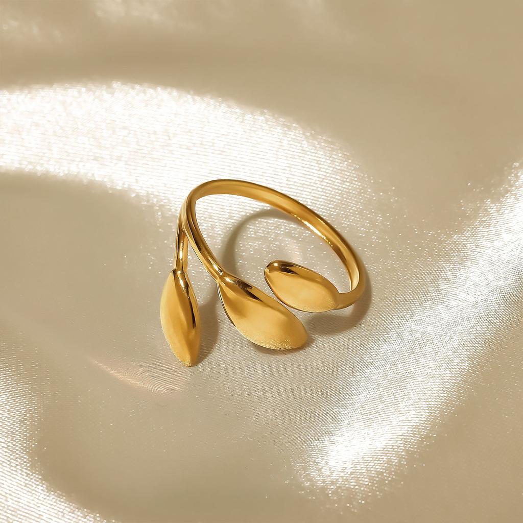 Modny damski pierścionek jednoczęściowy Pierścionek damski Pierścionek metalowy Błyszczący pierścionek Pierścionek metalowy Prezent świąteczny