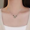 Butterfly Necklace Sweet American Style Versatile Light Luxury High-end Autumn and Winter Niche Sweater Chain