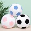 Fuzzy Soccer Ball Plush Toy Realistic Soccer Ball Stuffed Pillow Colorful Soft Soccer Ball Sports Stuffed Toy Birthday Gifts