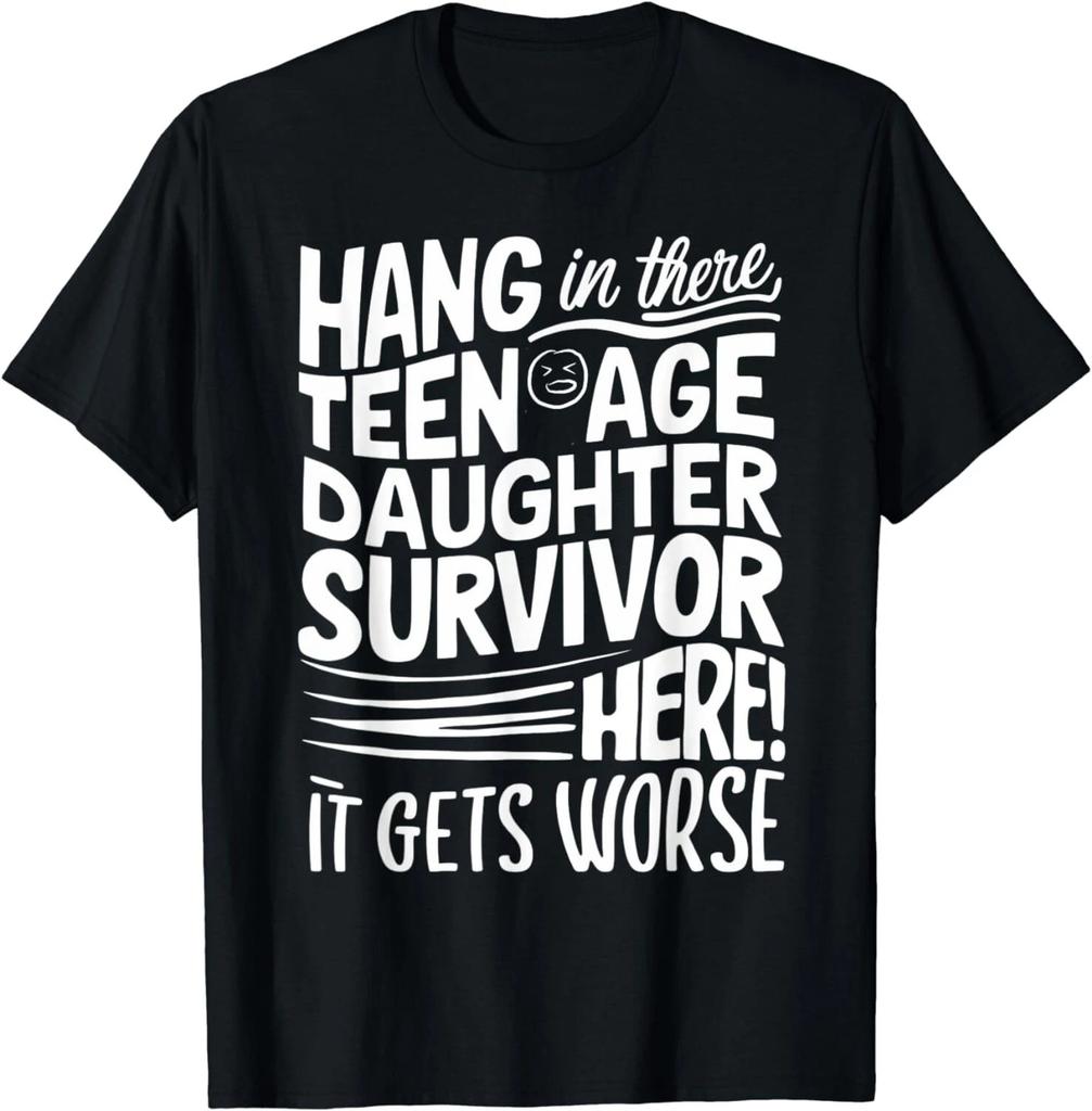 Teenager-Tochter Überlebende Vatertag Geschenk Unisex T-Shirt