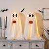 Halloween Decorations Ghost Lighted Ghost Party Table Decor 2 Pieces Party Supplies Home Decorations for Indoor Outdoor Garden