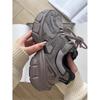 Spring and Autumn new ins retro platform dad shoes female students lightweight soft-soled running shoes casual shoes