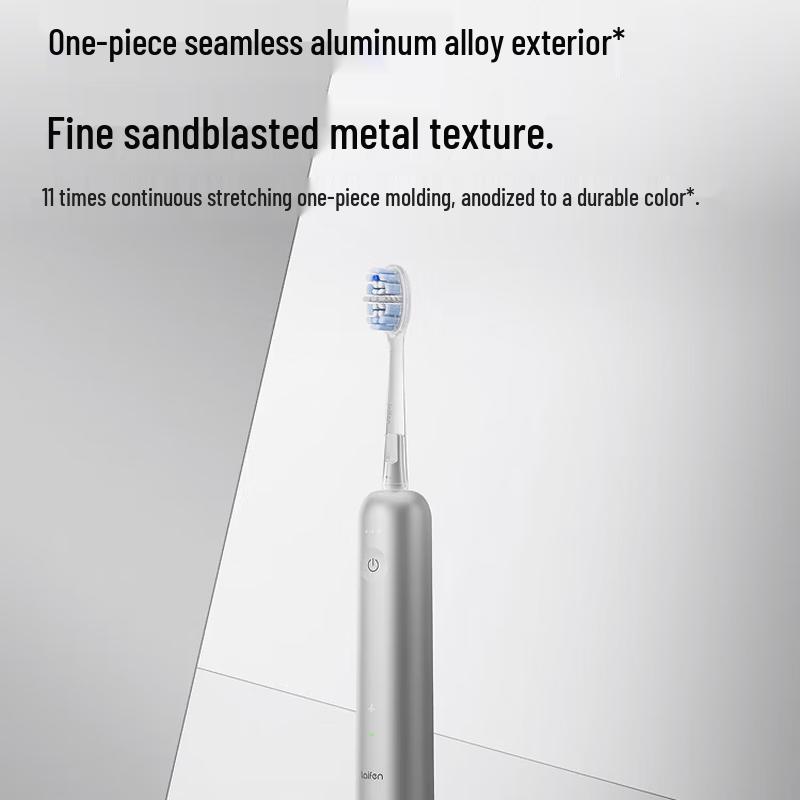 LAIFEN i2 Second-Gen Sonic Electric Toothbrush, Aluminum Alloy CN plug (adapter included)
