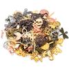 30pcs Mixed Styles Animal Heart Leaf Flower Crown Charms Pendants DIY Jewelry Findings for Necklace Bracelet Making Accessories