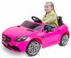 Auto Na Akumulator Mercedes Benz Slc300 Cabrio Samochód Jeździk Pilot Różowy